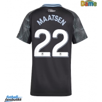 Aston Villa Ian Maatsen #22 Bortedrakt Dame 2025-26 Kortermet